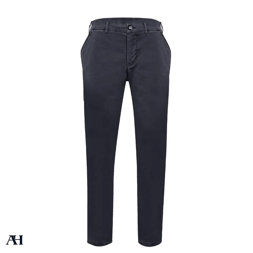 NEW AMERICAN HERITAGE men's tencel pants in navy